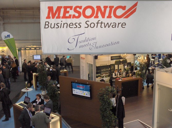 CeBIT 2012 - MESONIC setzt auf mehr Mobilität bei ERP-Systemen 