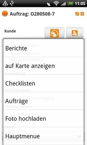 MAINTENANCE 2012: Industrielle Instandhaltung mit mobiler Android- Servicemanagementsoftware 