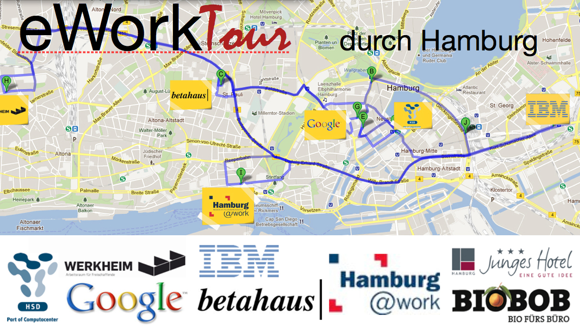 eWork-Tour 2012: Faszinierend neue Arbeitswelt