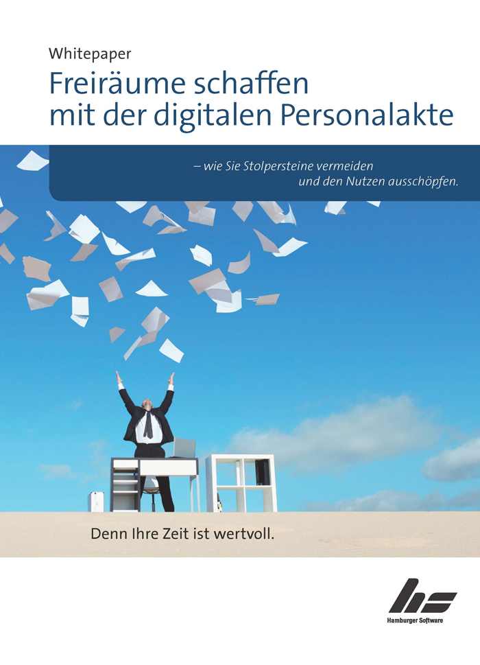 Whitepaper: Mit der digitalen Personalakte Freiräume für die Personalarbeit schaffen 